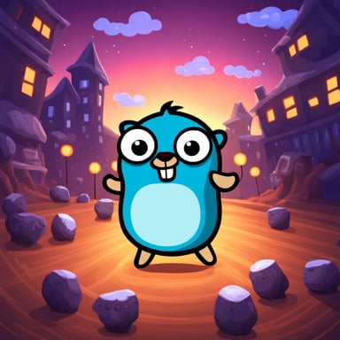 Angry Go Blue Gopher at the first place.