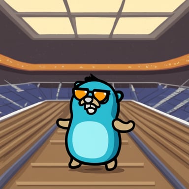 Angry Go Blue Gopher at the first place.