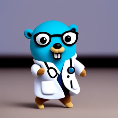 Go Blue Gopher as Doctor Gopher