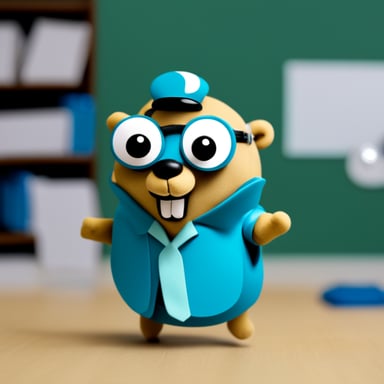 Go Blue Gopher as Doctor Gopher