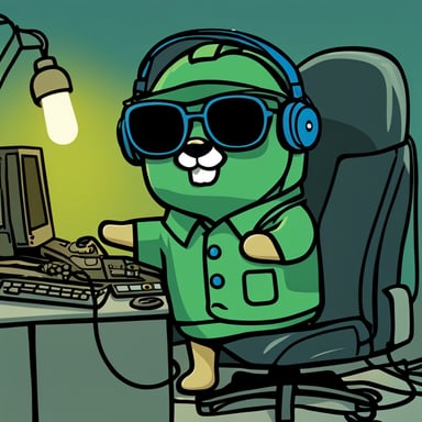 Go Blue Gopher, green and hardworking, serves as a dispatcher and proxy.