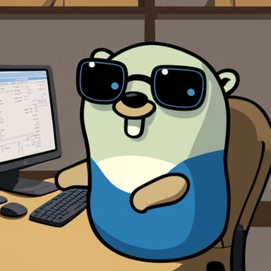Go Blue Gopher has a transparent view, working as a dispatcher for secret message processing.