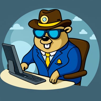Go Blue Gopher has a transparent view, working as a dispatcher for secret message processing.