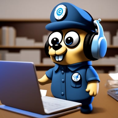 Go Blue Gopher has a transparent view, working as a dispatcher for secret message processing.