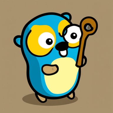 Go Blue Gopher as Brazilian Gopher