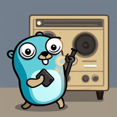 Go Blue Gopher, a guru of the integration testing.