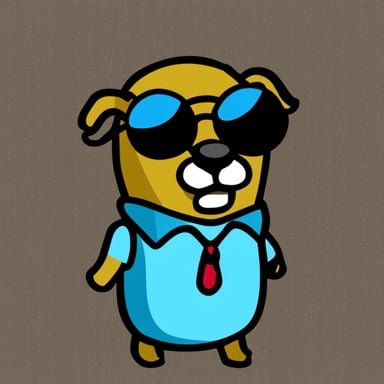 Go Blue Gopher as Snoop Dogg