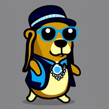 Go Blue Gopher as Snoop Dogg
