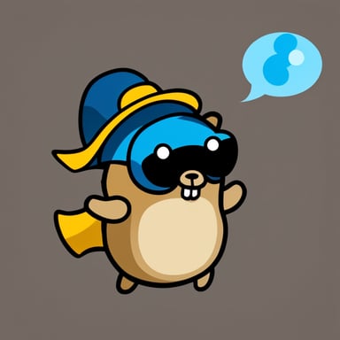 Go Blue Gopher as Solo Leveling Gopher.