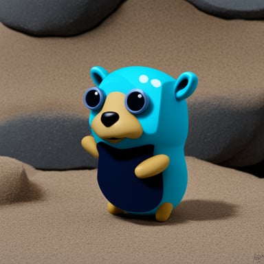 Go Blue Gopher as Solo Leveling Gopher.