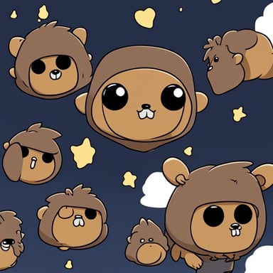 Go Blue Gopher as the main character from Solo Leveling manga.
