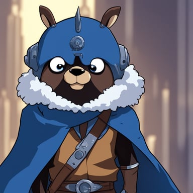 Go Blue Gopher as the main character from Solo Leveling manga.