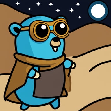 Go Blue Gopher as the Messiah Gopher in the Dune Universe