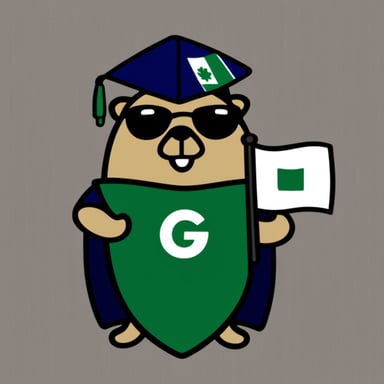 Generate Go Blue Gopher with a Nigerian flag.
