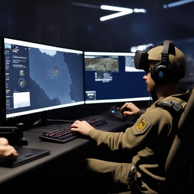 Go Blue Gopher playing Call of Duty Warzone.