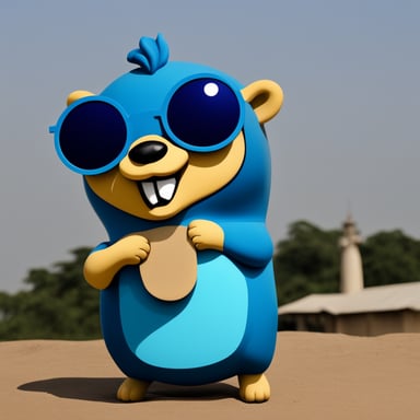 Go Blue Gopher in Lagos State, Nigeria