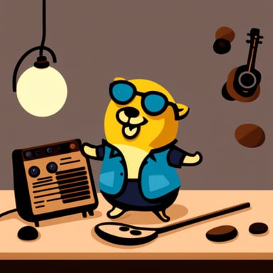 Go Blue Gopher rock'n roll