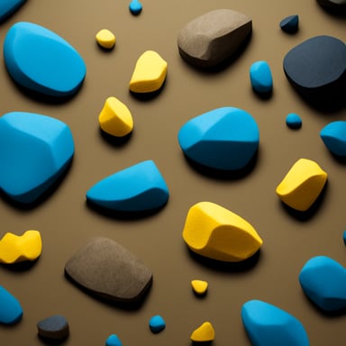 Go Blue Gopher bouldering