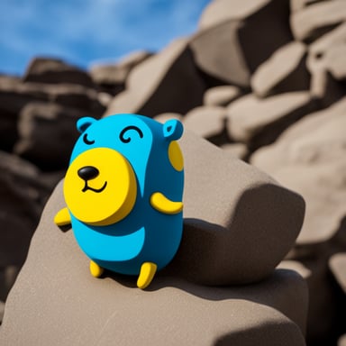 Go Blue Gopher bouldering