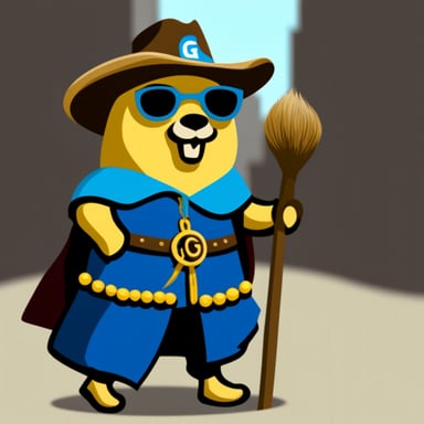 Go blue gopher as Gaucho
