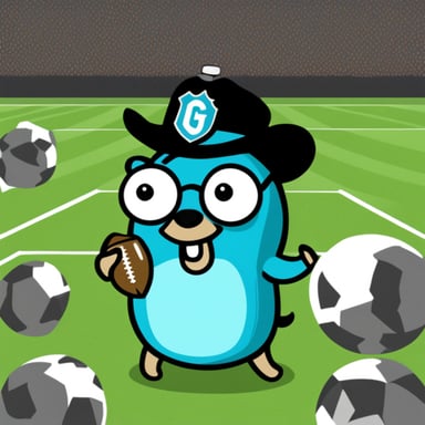 Go Blue Gopher as Corinthians