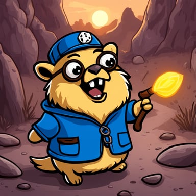 Role-playing Dungeons and Dragons as Go Blue Gopher.