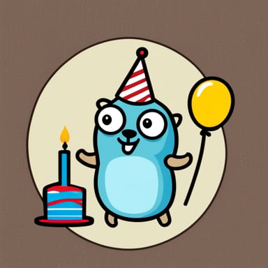Go Blue Gopher happy birthday