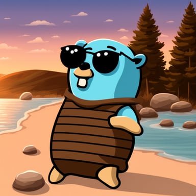 TGIF with Go Blue Gopher!