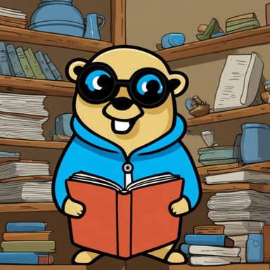 Go Blue Gopher reading a ton of yaml config