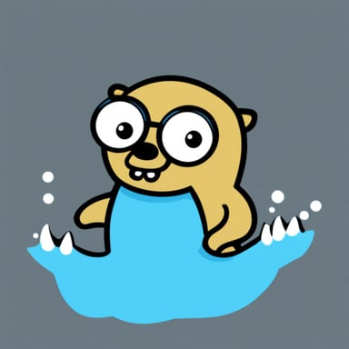 Go Blue Gopher drowning in YAML.