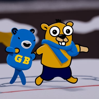 Think about the problem with Go Blue Gopher.