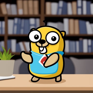 Go Blue Gopher as a Spamhaus-themed mascot.