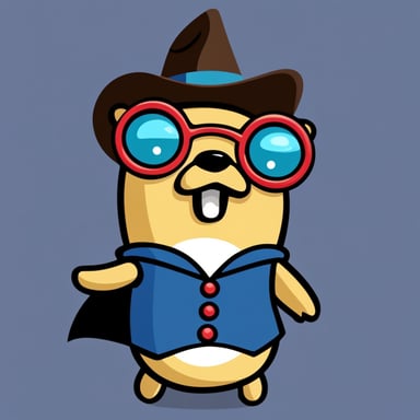 Go Blue Gopher as a Spamhaus-themed mascot.