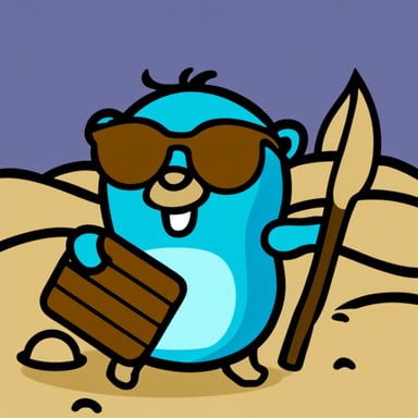Go Blue Gopher as a Dune World flavor gopher