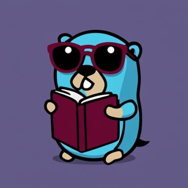Go Blue Gopher felt sad, wearing glasses and a hipster shirt.