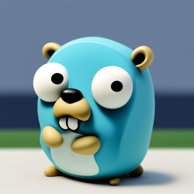 The Go Blue Gopher is feeling sad.