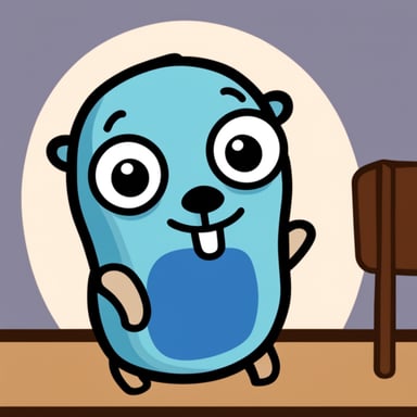 The Go Blue Gopher is feeling sad.
