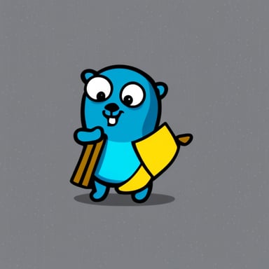 Go blue gopher feels black sadness.