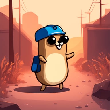 Go Blue Gopher as a containerized gopher.