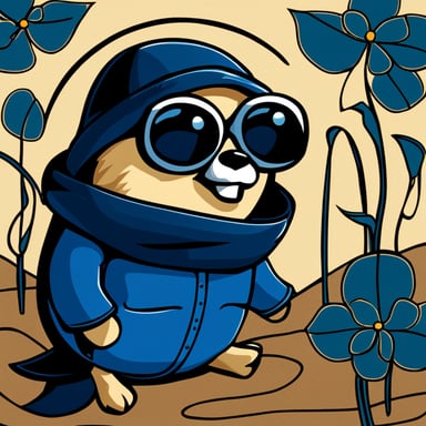 Could you please provide the original prompt you would like me to modify with go blue gopher?