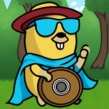 Go Blue Gopher as an Indian guru
