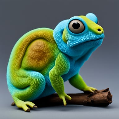 Go Blue Gopher, a unique hybrid of a gopher and a chameleon.
