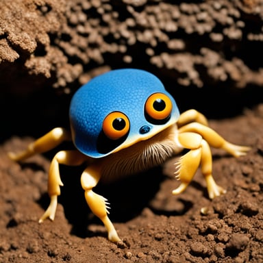 Go Blue Gopher, a unique hybrid of a gopher and a ferris-like crab, stands out for its remarkable combination of characteristics, blending the burrowing prowess of a gopher with the intriguing, ferris-like qualities of a crab.