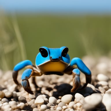 Go Blue Gopher, a unique hybrid of a gopher and a ferris-like crab, stands out for its remarkable combination of characteristics, blending the burrowing prowess of a gopher with the intriguing, ferris-like qualities of a crab.