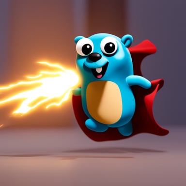 Go Blue Gopher, the superhero, saves the day once again with its unique powers and unwavering courage.