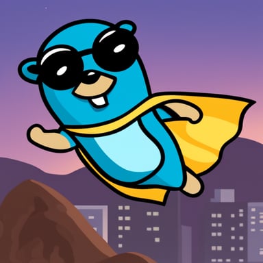 Go Blue Gopher, the superhero, saves the day once again with its unique powers and unwavering courage.