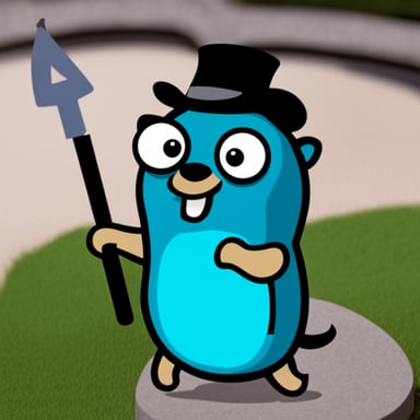 Go Blue Gopher, an evil gopher hell-bent on taking over the world.