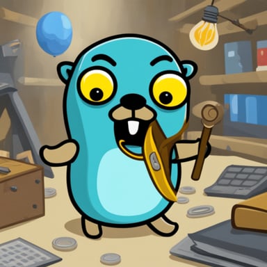 Go Blue Gopher, an evil gopher hell-bent on taking over the world.