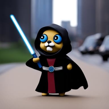 Go Blue Gopher as Sith Lord