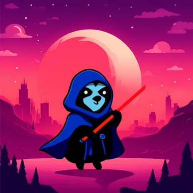 Go Blue Gopher as Sith Lord